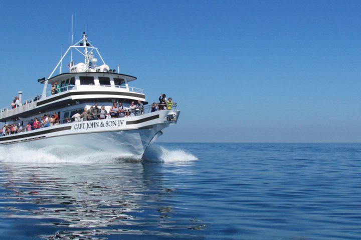 a large ship in a body of water